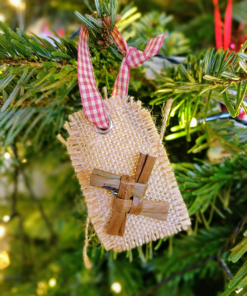 Saint Brigid's Cross Christmas Decoration