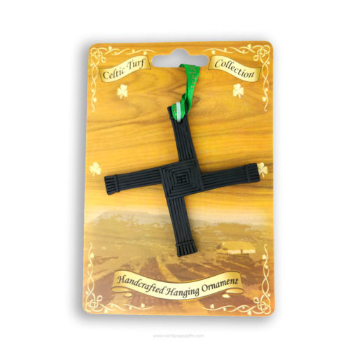 Handcrafted Turf St Brigids Cross | Hanging Saint Brigids Cross