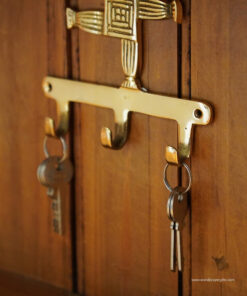 Saint Brigid's Cross Key Rack | Irish Key Holder