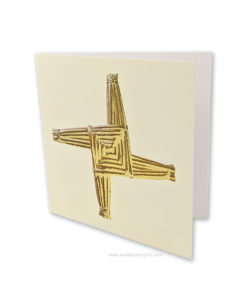 Saint Brigid Cross Card